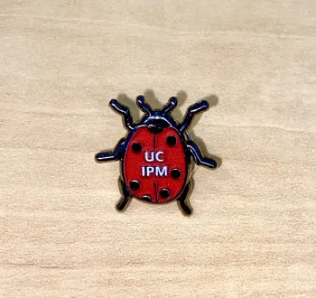 UC IPM lady beetle pins will be given to attendees!