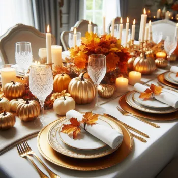 Beautiful Thanksgiving Table
