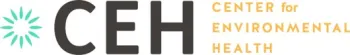 Center for Environmental Health logo.