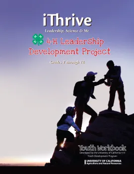 iThrive Science Youth Workbook Cover
