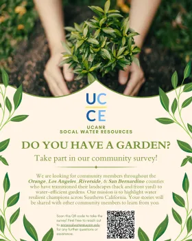 UCANR SoCal Water Resources Community Survey
