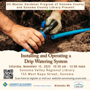 workshop on how to install and use drip irrigation for home garden