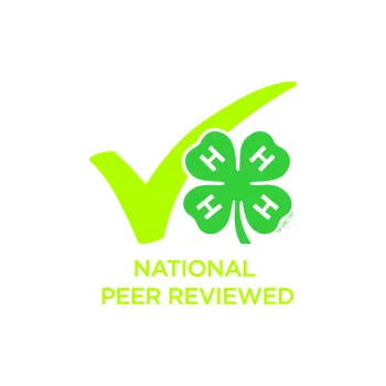 National 4-H peer review logo