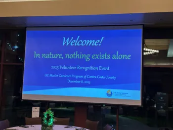 Opening slide for 2025 December Rocognition Dinner.