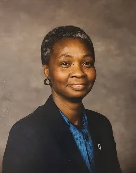 Headshot of Blackburn early in her career