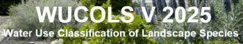 WUCOLS V 2025, Water Use Classification of Landscape Species