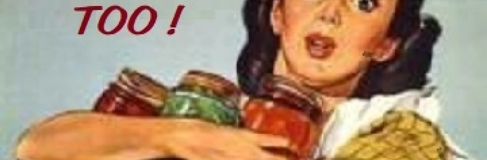 A busy woman admonishing you to process!