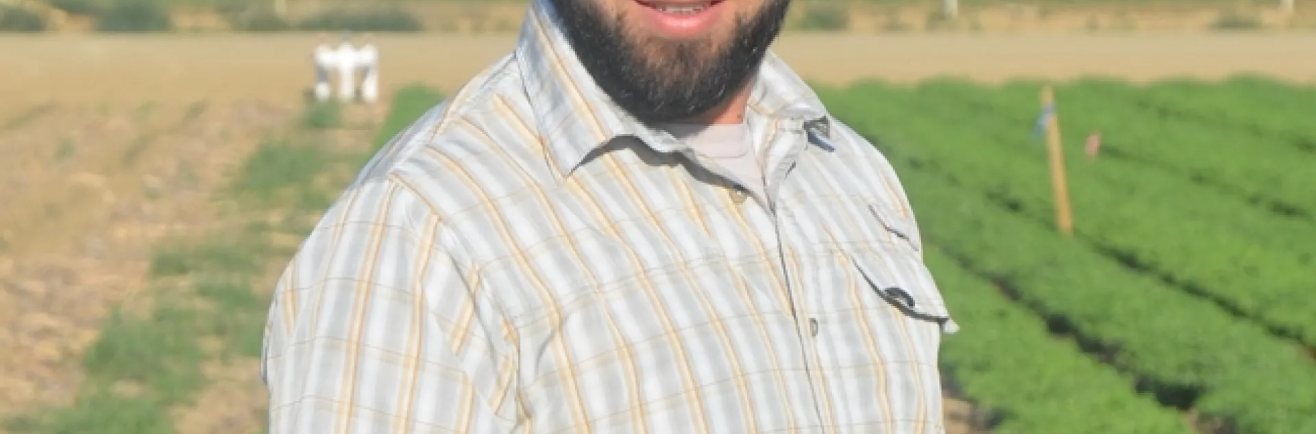 New UCD PhD student, Geoff Koch, who is working with Will Horwath on San Joaquin Valley Healthy Soils Program effort.