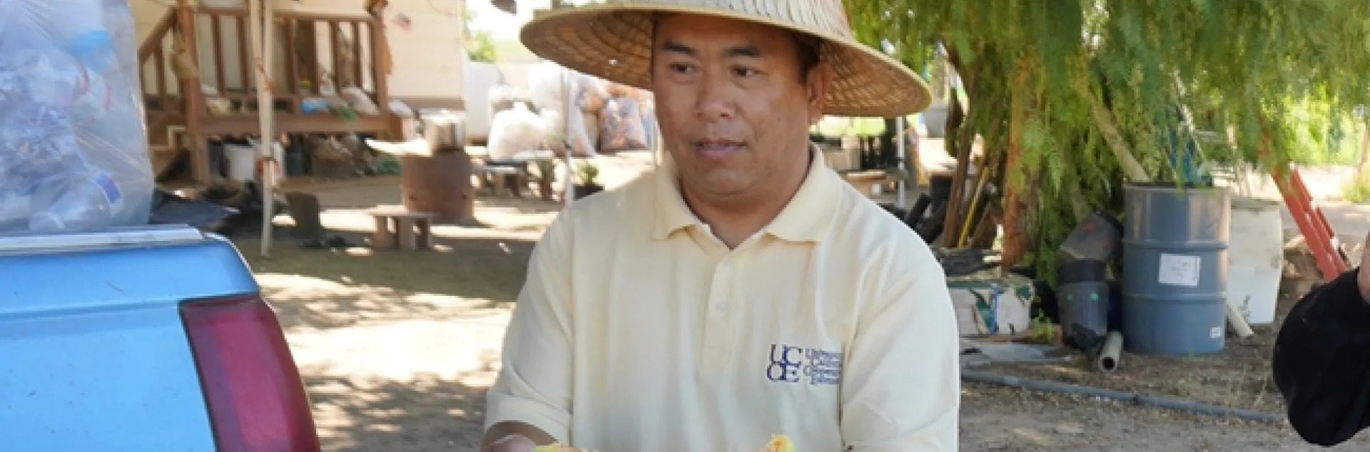 Michael Yang is a longtime agricultural assistant for UC Cooperative Extension.