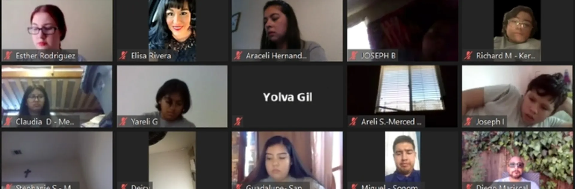 La Academia de verano Juntos se efectuó de manera virtual.