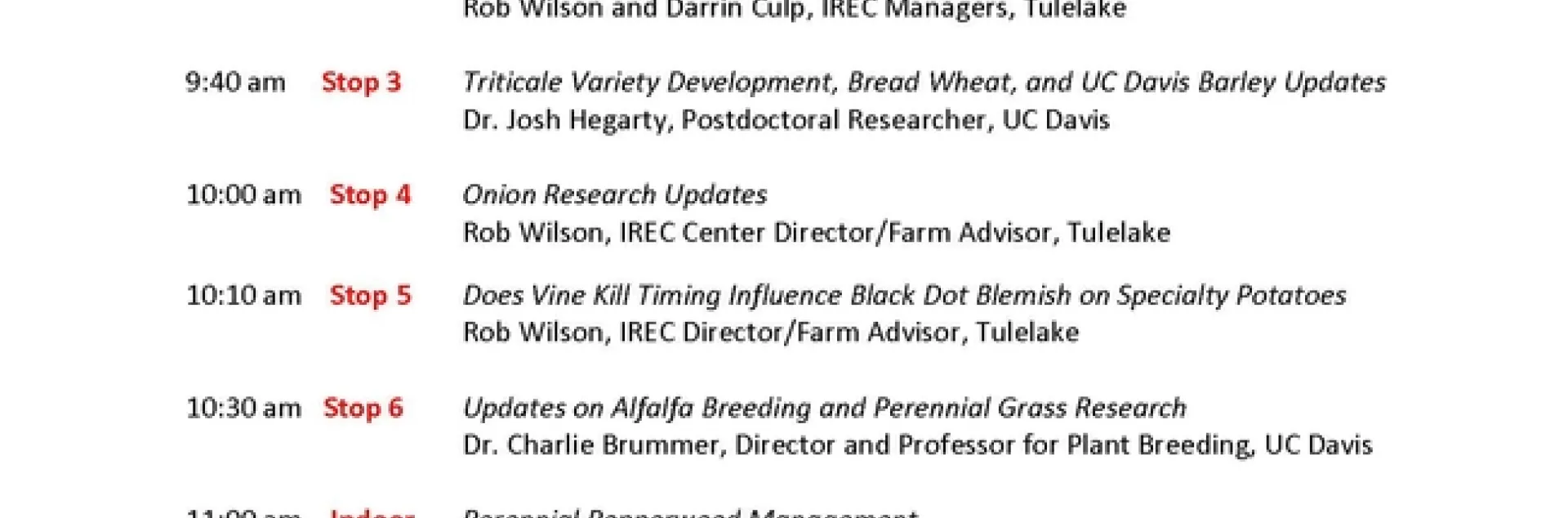 2021 IREC Field Day Agenda Final