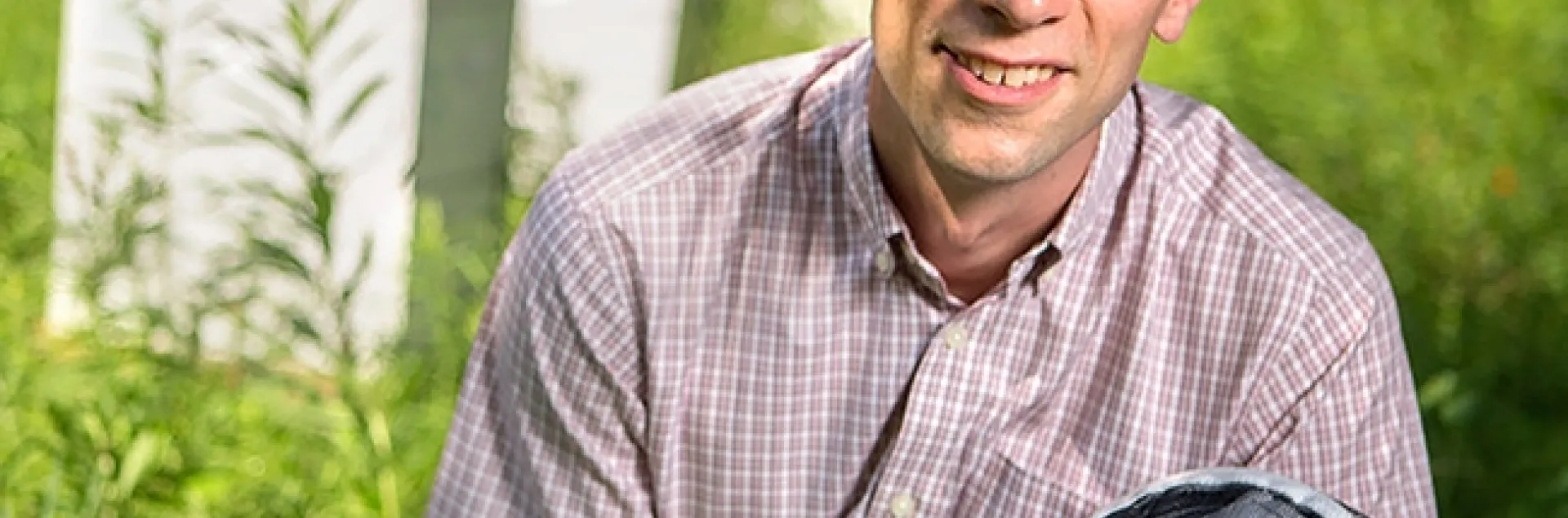 Honey bee researcher Scott McArt of Cornell University