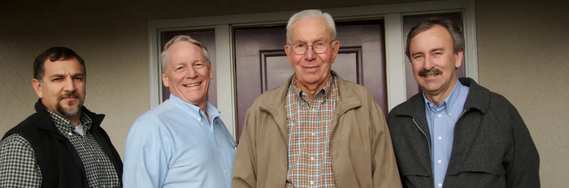 From left, Stephen Vasquez, George Leavitt, Fred Jensen and Larry Bettiga