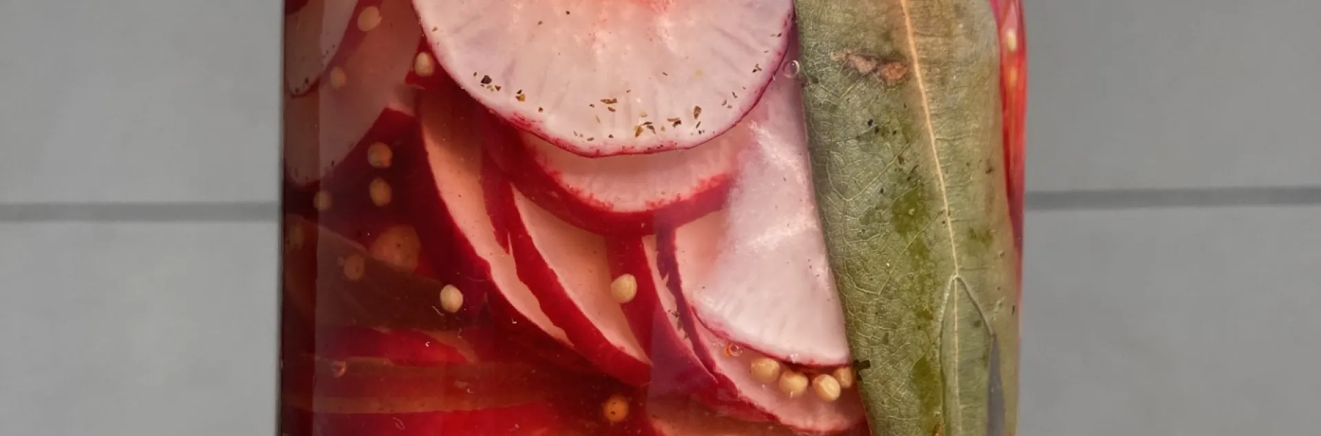 pickled raddish