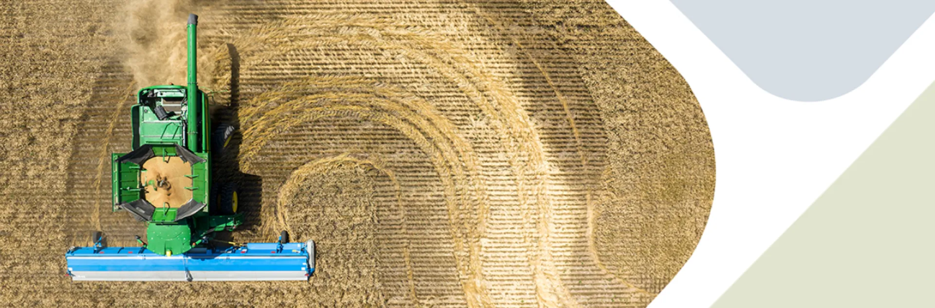 tractor plowing a field