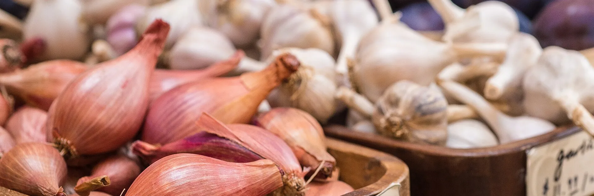 Garlic and shallots