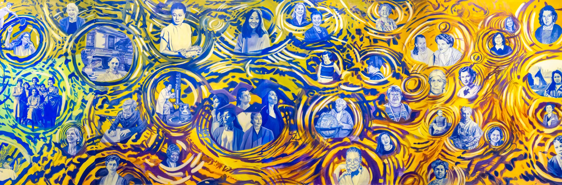 150 Years of Women at UC Berkeley Mural