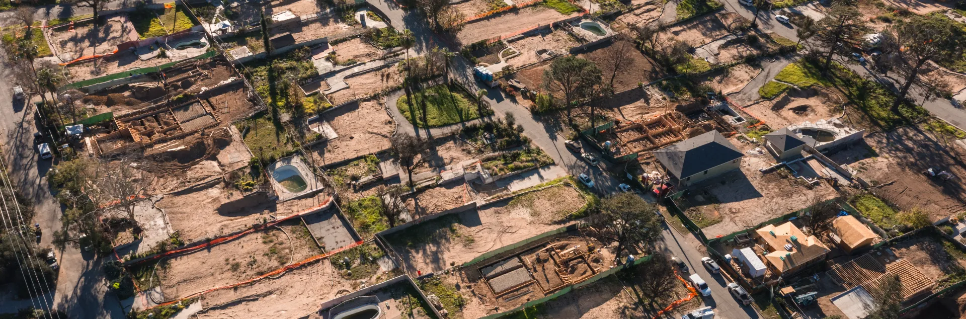 Neighborhood after the LA Fires