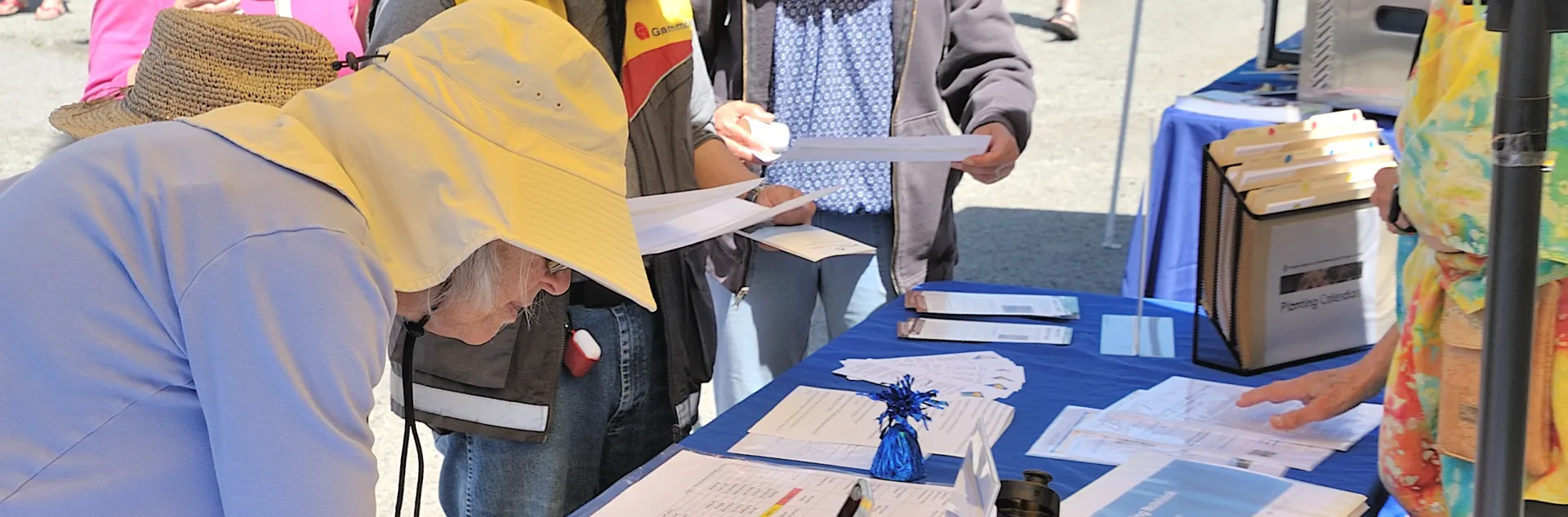 UC Master Gardener tabling event