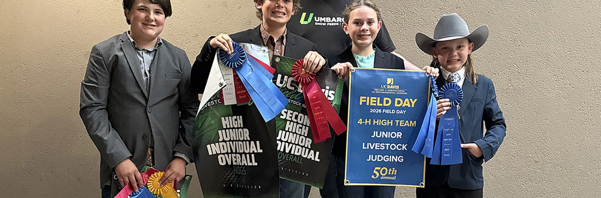 2026 4-H Livestock Judging Team 