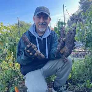 picture of vladimir at the 'huerta'