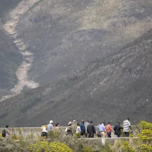 Dam site during tour S Africa Forum