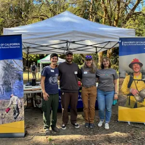 UC ANR Fire Network members at the Central Coast Good Fire Fair