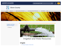 Irrigation and Water Resources Website Image