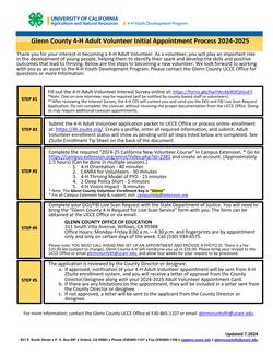 Glenn County 4-H Adult Volunteer Initial Appointment Process & ZSuite Enrollment Tip Sheet 2024-2025_001