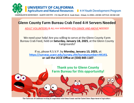 Crab Feed Server Postcard 2025