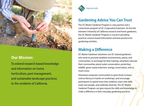 UC Master Gardener Program Brochure - Page 2