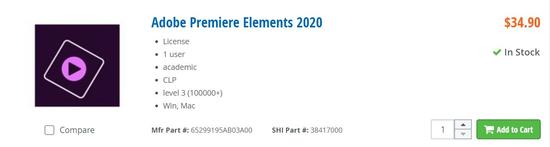 Adobe Premiere Elements 2020 Search Result