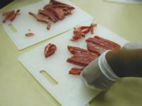 Meat on Cutting Board