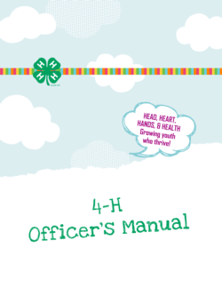 4-H Officer's Manual