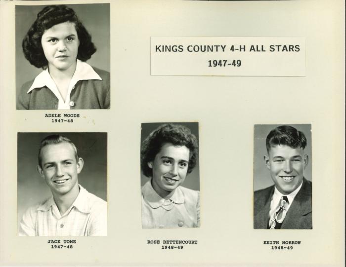 Kings Co. 4-H All Star 1947-49