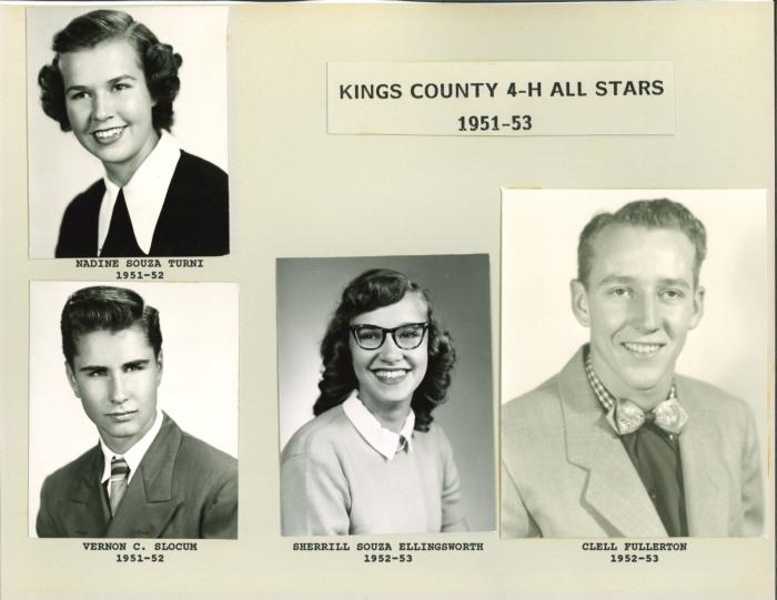 Kings Co. 4-H All Star 1951-53