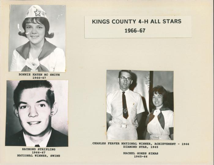 Kings Co. 4-H All Star 1966-67