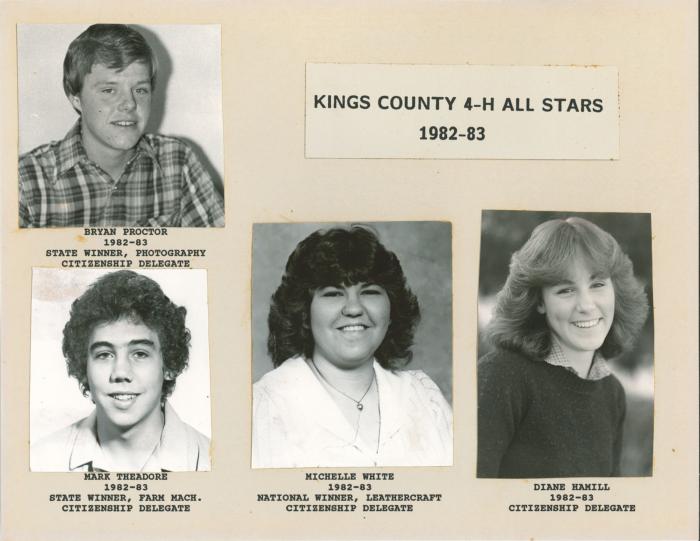 Kings Co. 4-H All Star 1982-83