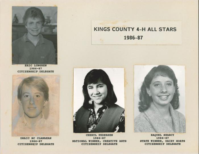 Kings Co. 4-H All Star 1986-87 (2)