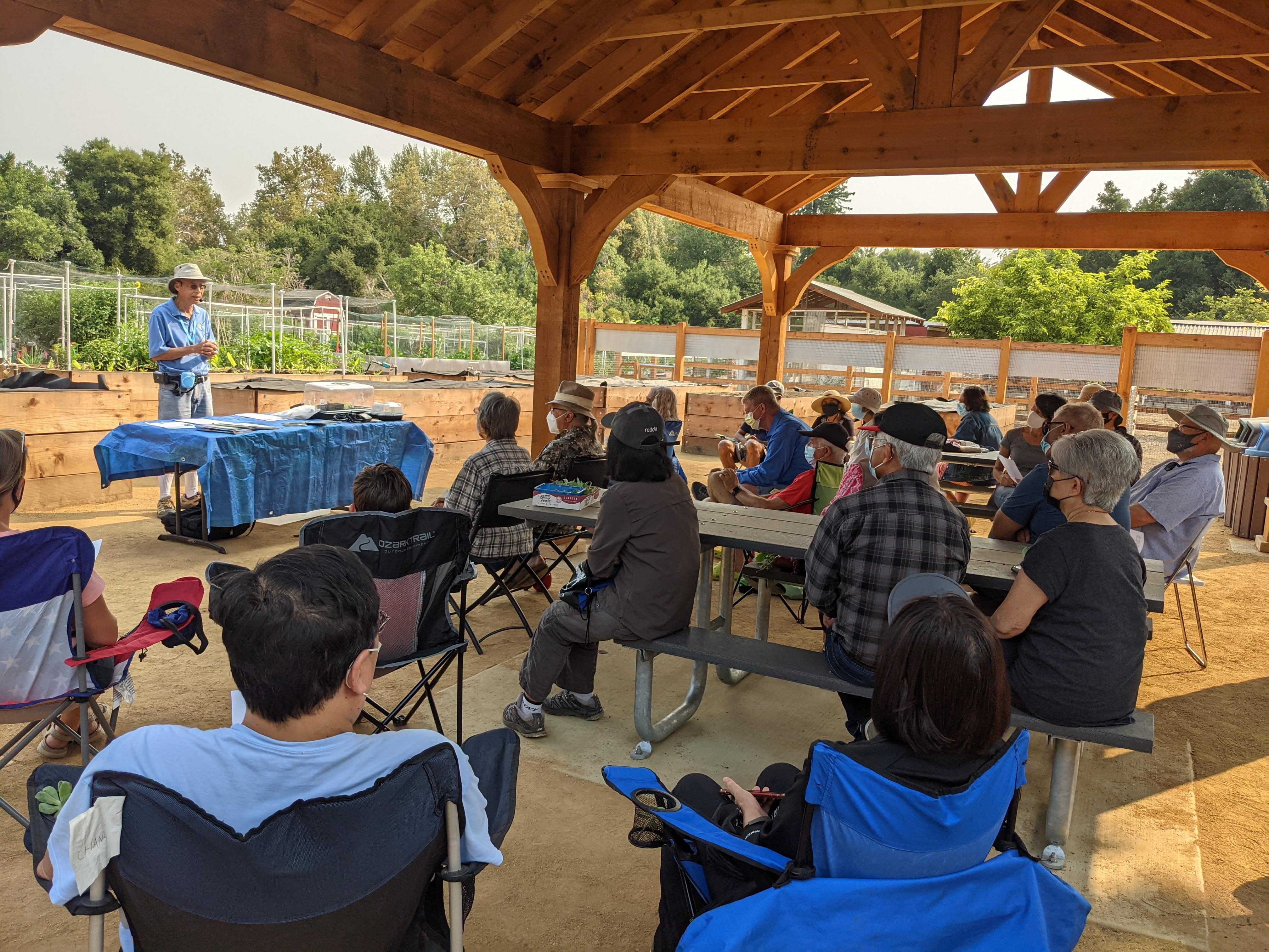 Sustainable gardening class at McClellan Ranch Preserve