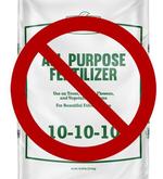 No fertilizer