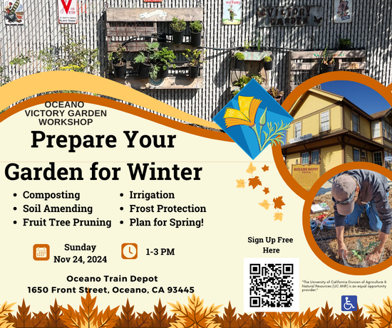 Garden prep workshop flyer