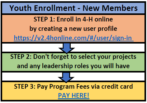 Youth Enrollment - New Member Graphic