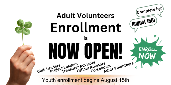 Placer 4-H Adult Enrollment Update (1)