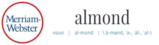 Almond-dictionary pronunciation