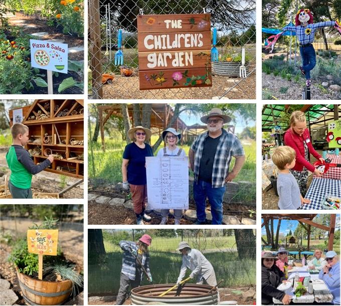 Los Guilicos Children's Garden. Photos by Sonoma County Master Gardeners.