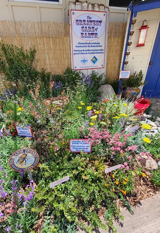 Climate Ready Landscape at this years Sonoma County Fair. Photo by Sonoma County Master Gardeners