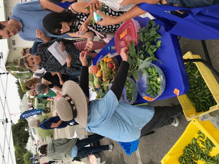 Produce Tasting at Open House