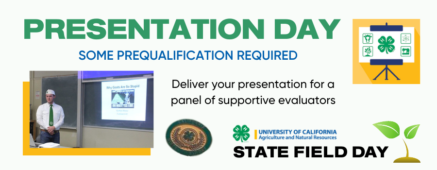 State Presentation Day website banner