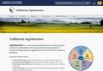 thumbnail image of Agritourism site front page